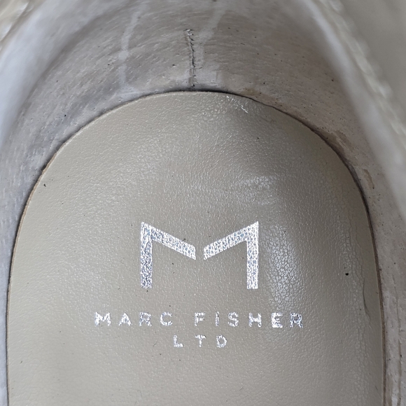 NWOT Marc Fisher LTD Halida Heeled Booties, Dark Natural 120, Women's 11M - Picture 8 of 13